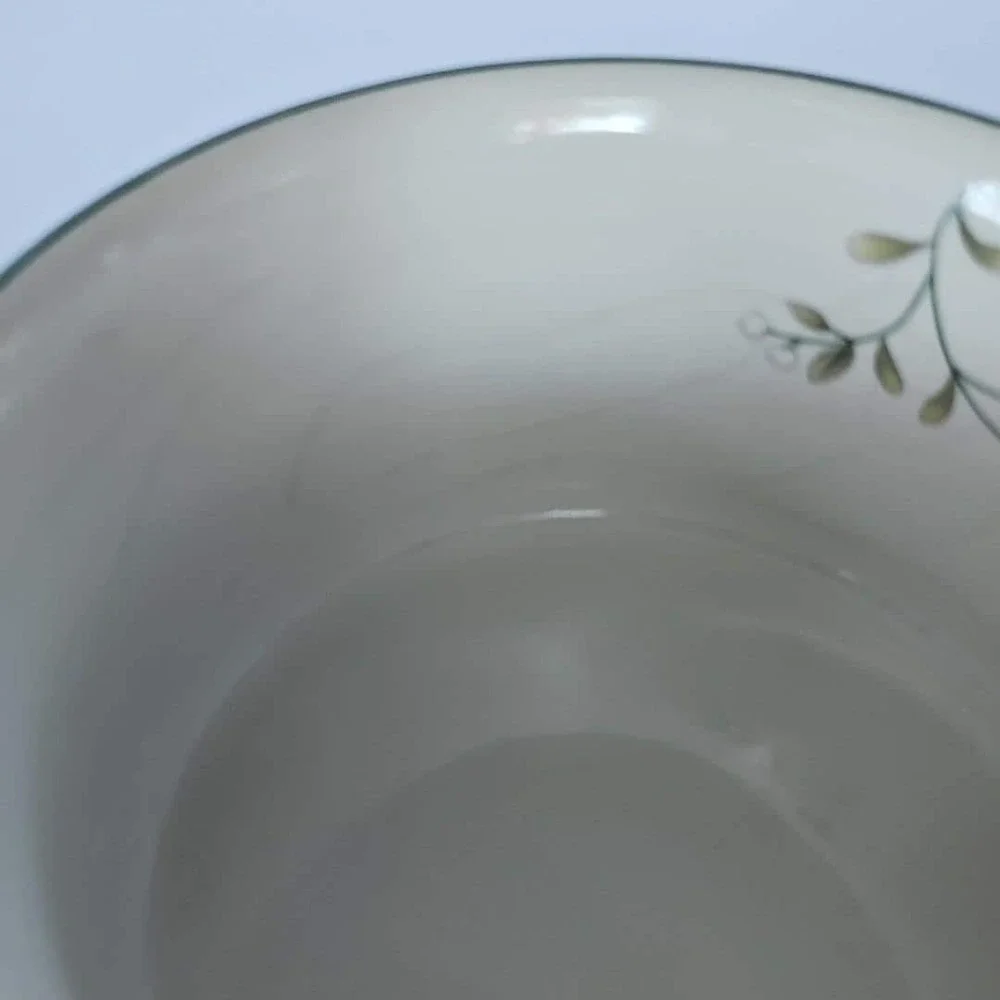 1998 Pfaltzgraff Winterberry Dip Serving Set Bowl & Spreader w/ Box Vtg 1770